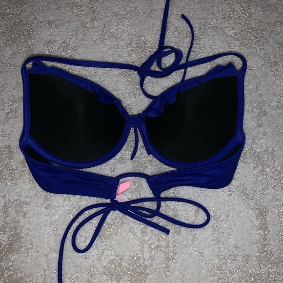 Electric Blue Bikini Top- Victoria’s Secret - Picture 2 of 3